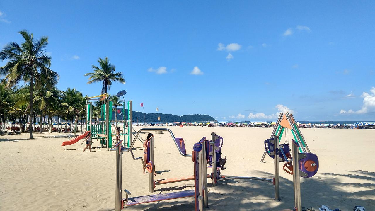 Casa Praia Grande - Guilhermina- 2 Suites Com Ar Condicionado Ngoại thất bức ảnh
